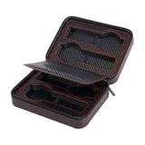Leather Watch Box with 2/4 Grids Carbon Fibre
