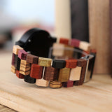 Wood Watches with Date - Deer Collection